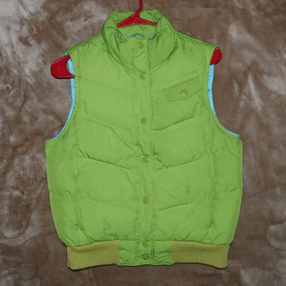 GAP Snap Button VEST - 100% Down Fill - Shell & Lining 100% Polyester - Picture 1 of 6